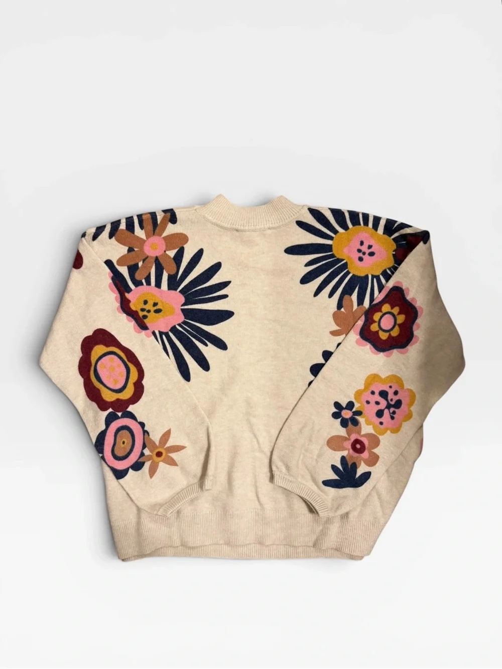 NWT Charlie B Floral Sweater - Picture 3 of 8